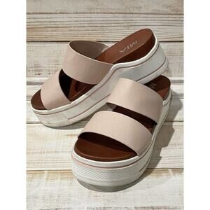 MIA Ozzie Pink Strap‎ Sandal's Women's Shoe Size 6